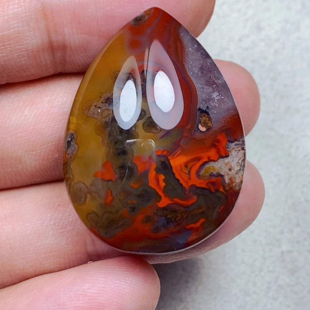 未镶嵌吊坠(不含链)玛瑙/玉髓向**天