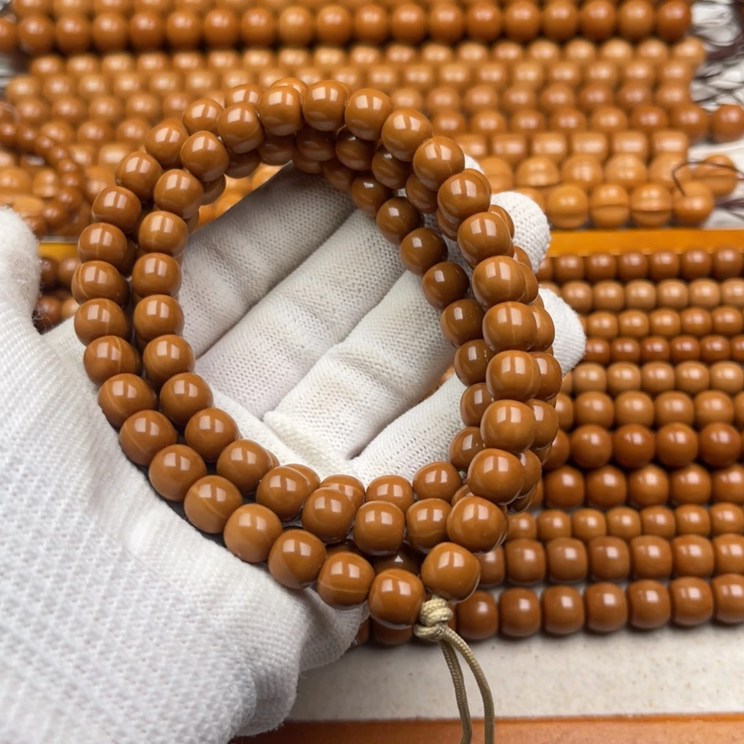 实***习猴头核桃手串猴头核桃