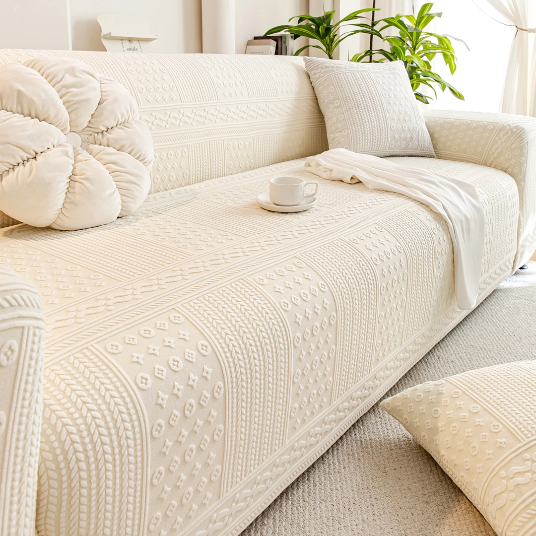 V/雅鹿沙发套罩2025新款沙发套防猫抓四季通用型懒人全包保护套罩