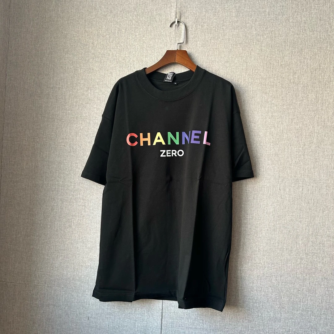 SSUR 恶搞字母 短袖 黑 002861