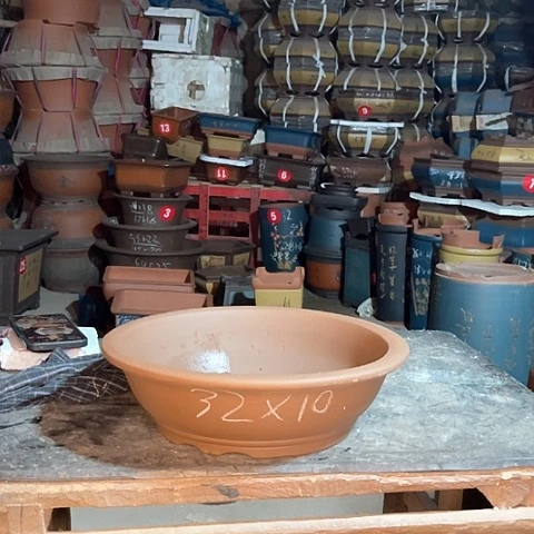 紫砂花盆大碗盆一个