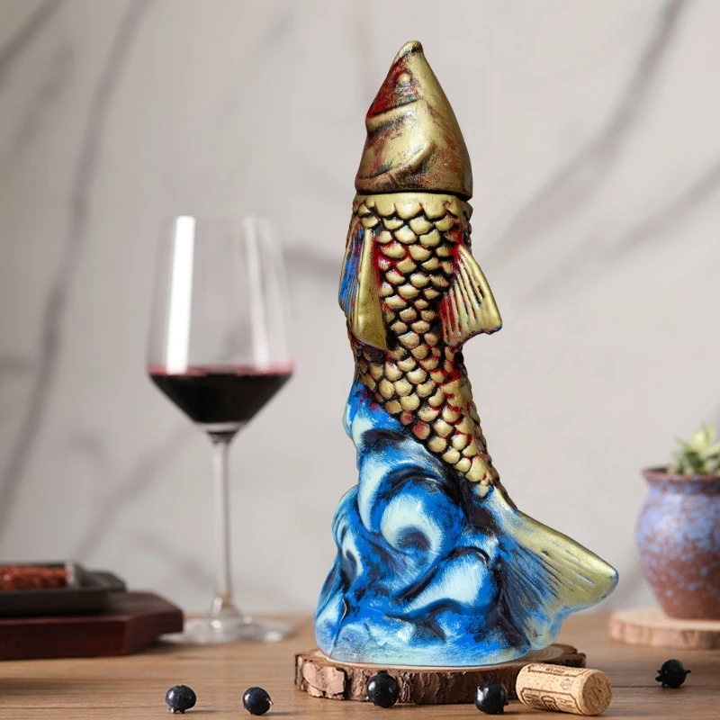 【格鲁吉亚原瓶进口】维尔兹阿拉赞河谷半甜陶罐红葡萄酒12.5度1L