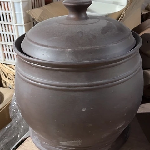 微瑕，明火，口径28高度25，20斤米缸