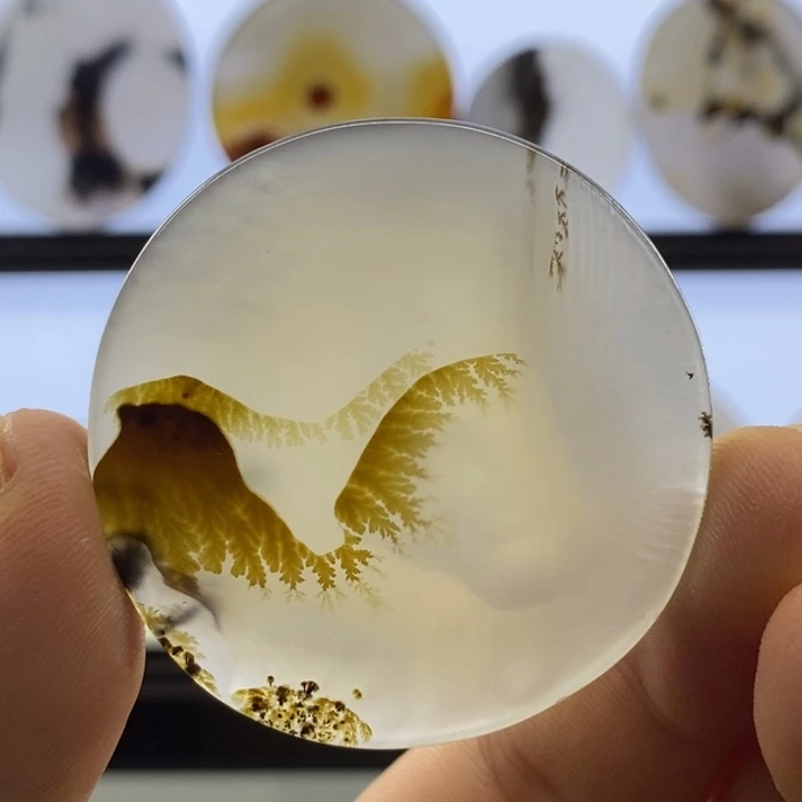 玛瑙/玉髓合金颈饰