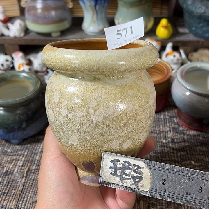 口7高12 手工花盆满30包邮