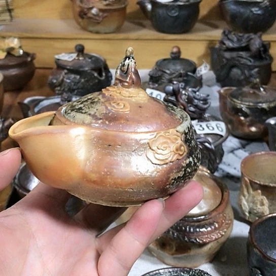 瓷片微瑕的悟道宝瓶