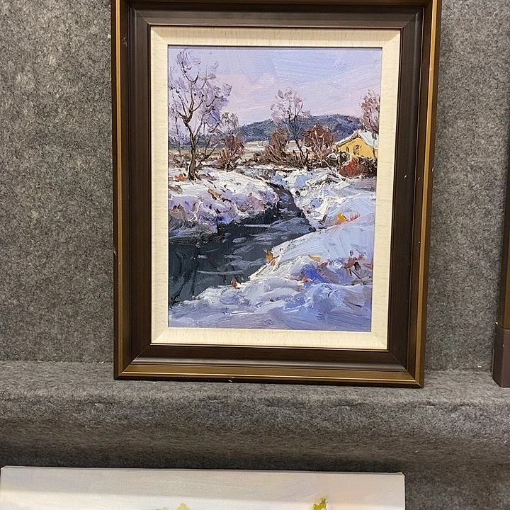 油画带外框画芯尺寸40x30cm