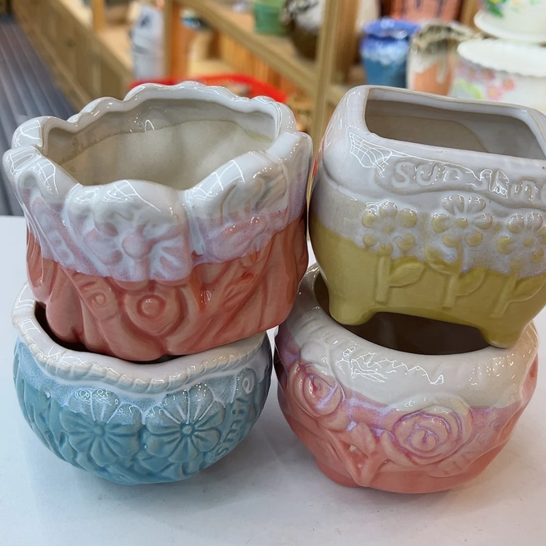 【闪购商品】陶瓷花盆