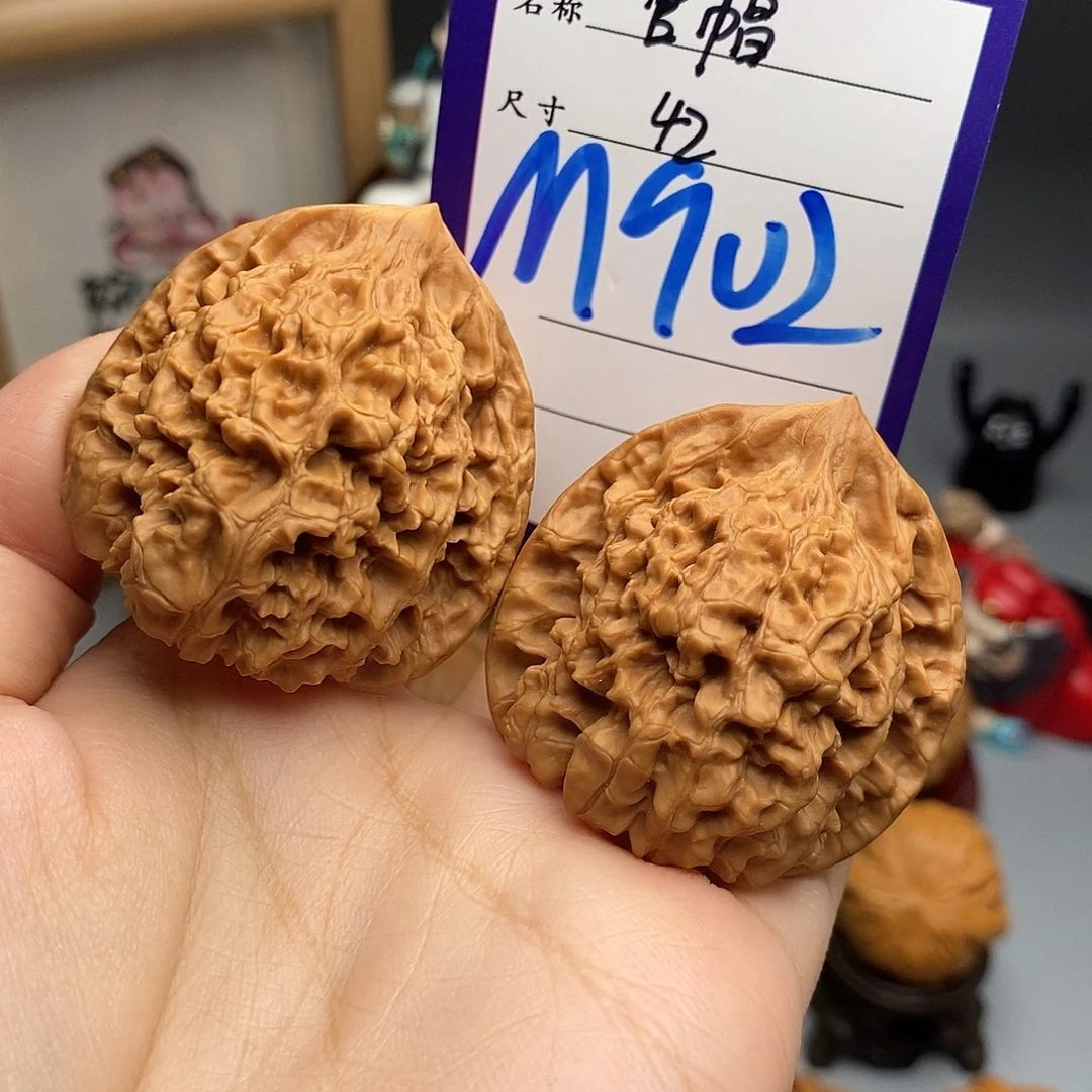吊坠文玩核桃官帽42