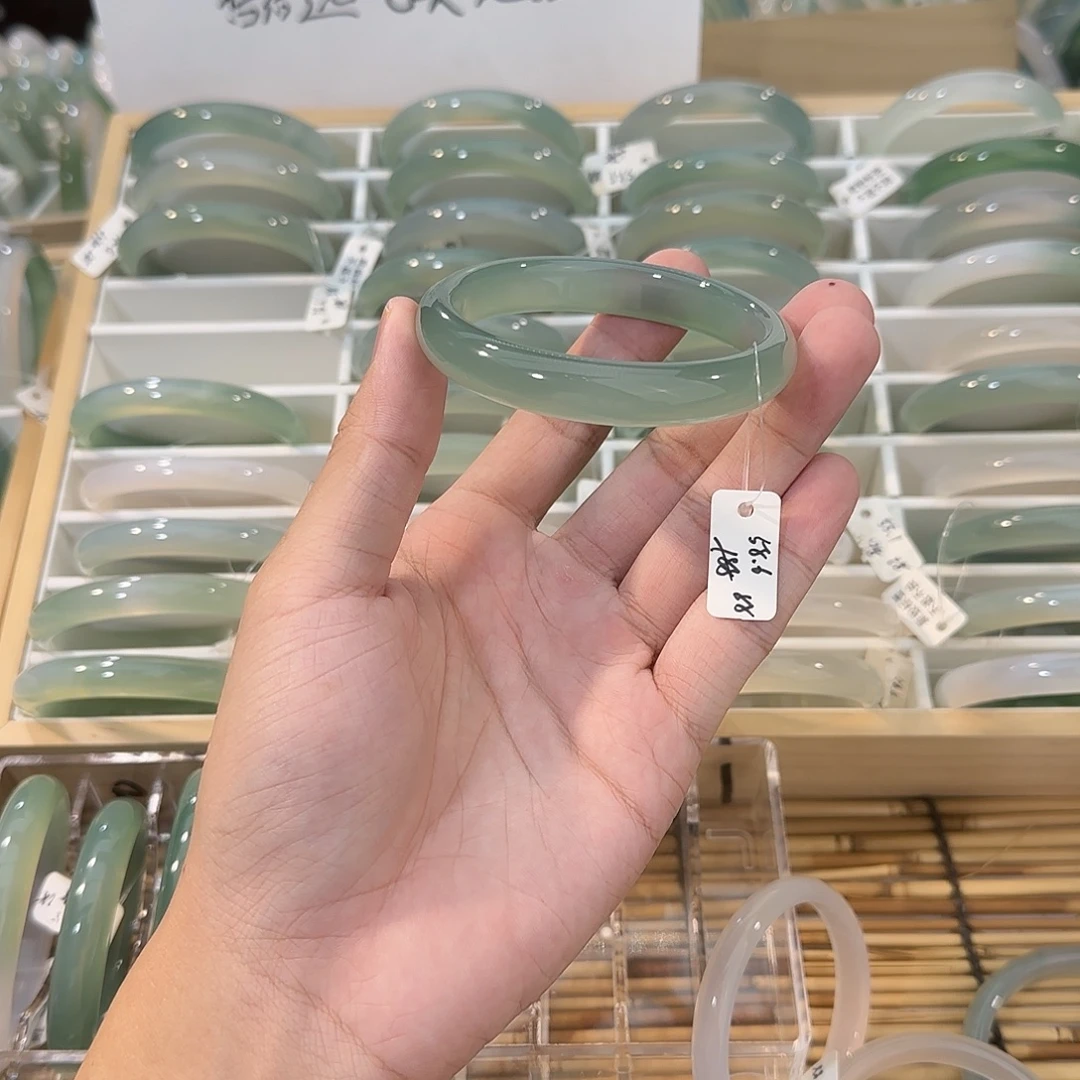 手镯玛瑙/玉髓未镶嵌圈口58.6