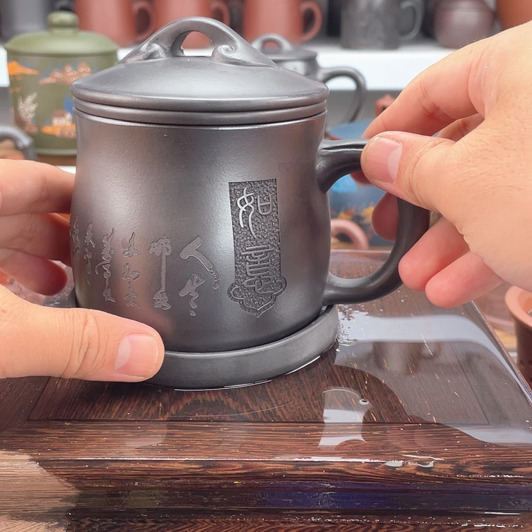 紫砂茶杯高档紫砂茶具套装