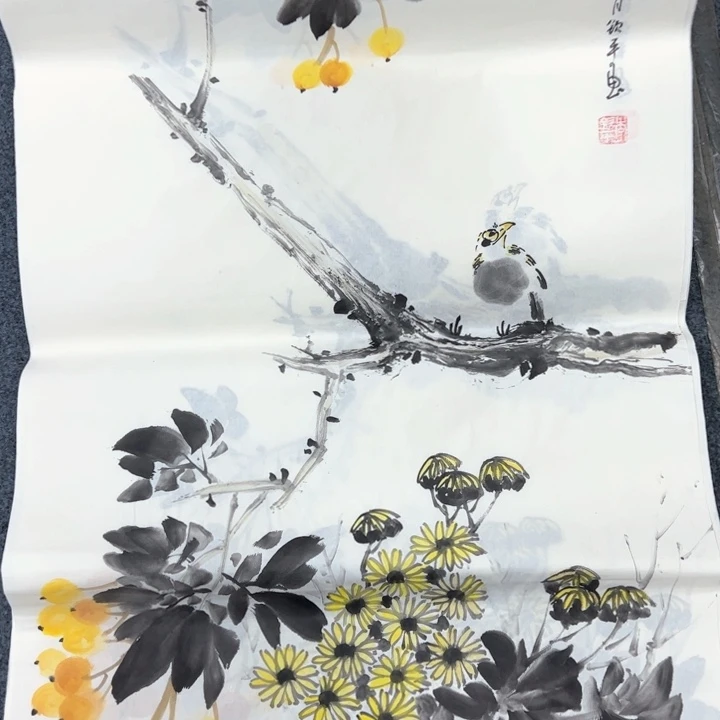 国画纯手绘作品欣赏图