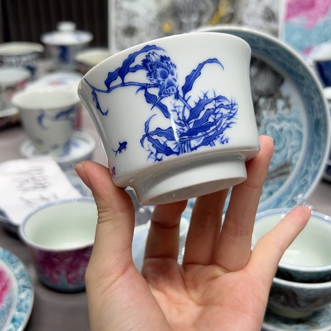 摆件景德镇瓷器半手
