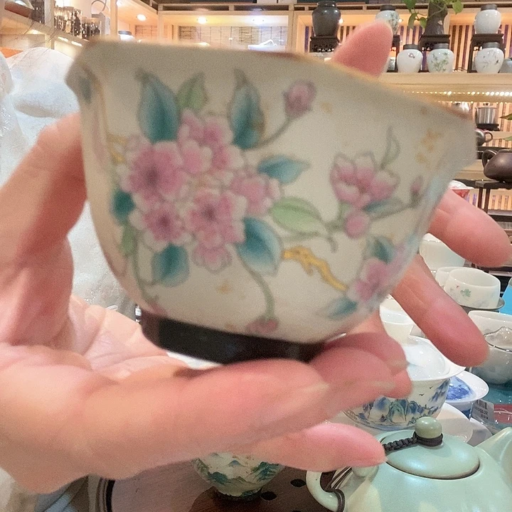 主人杯瓷器茶杯茶具