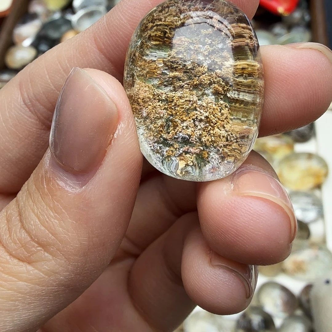 珠宝半成品水晶未镶嵌