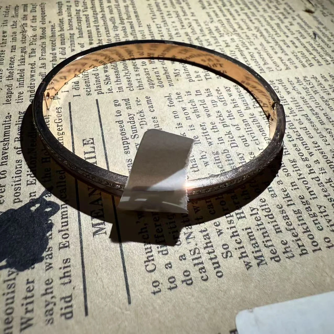 足银手镯   收藏级轻奢时尚气质简约精致手镯f1803