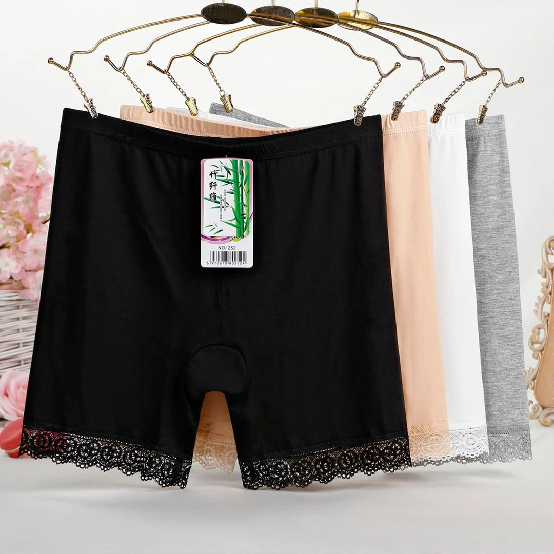 FAVMARTH莫代尔可外穿大码打底防走光安全裤女夏薄款不卷边保险短