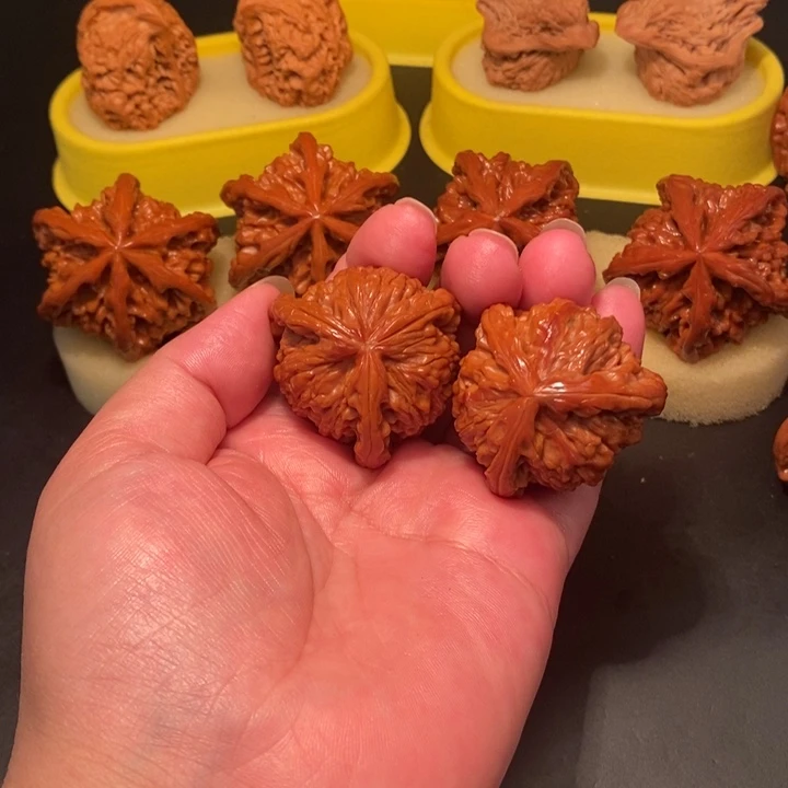 ****翠核桃手串/手链工艺三棱