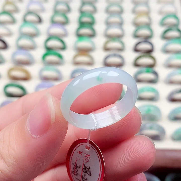 未镶嵌戒指翡翠28-29号