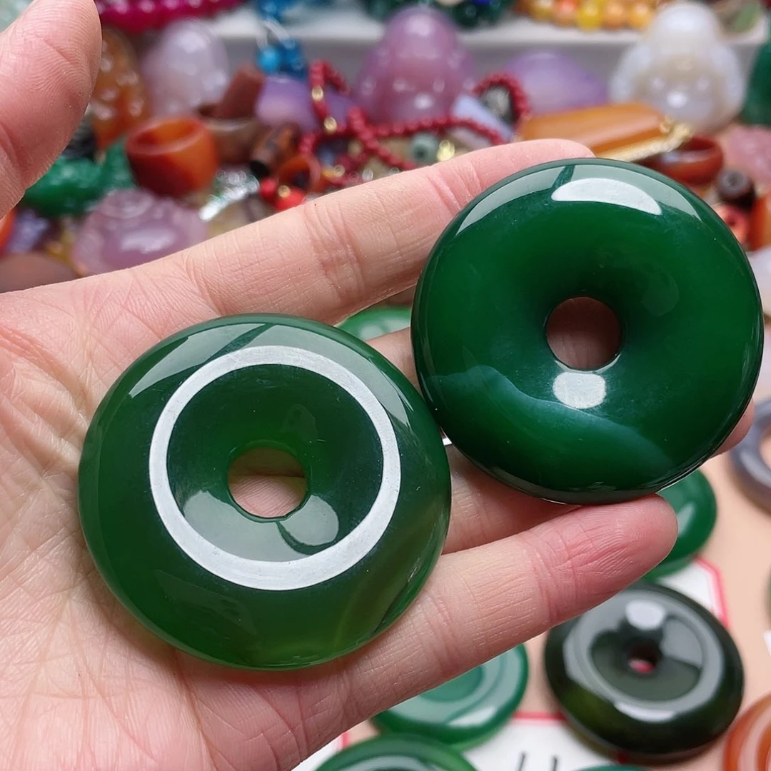 玛瑙/玉髓颈饰合金芊***?