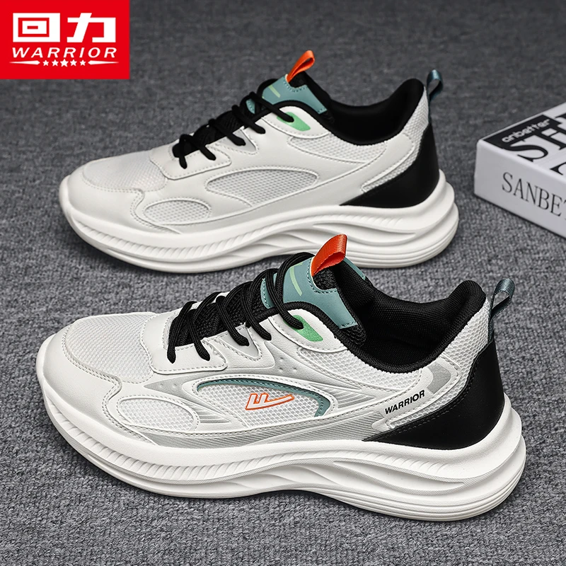 回力男鞋运动鞋2025夏季透气轻便软底网面鞋休闲跑步鞋子男款K817