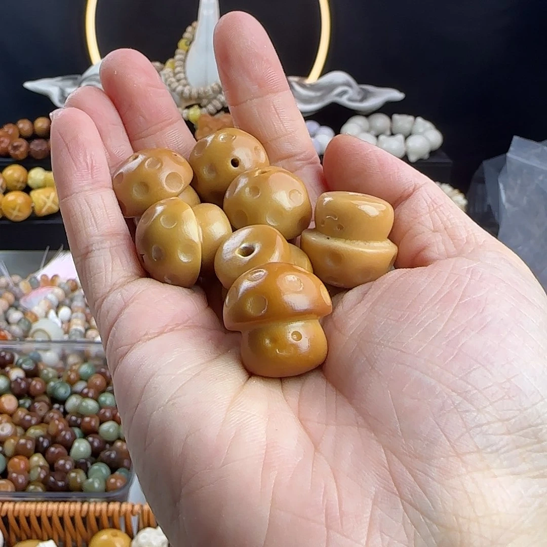 菩提根/象牙果吊坠瑕疵牙果风化蘑菇5了