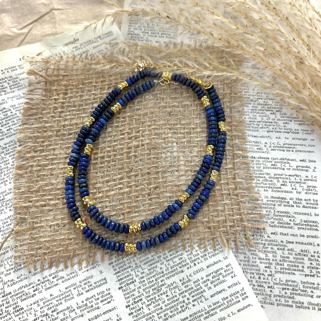 合金项链 「Richer」灰灰SM-13147510青青石项链