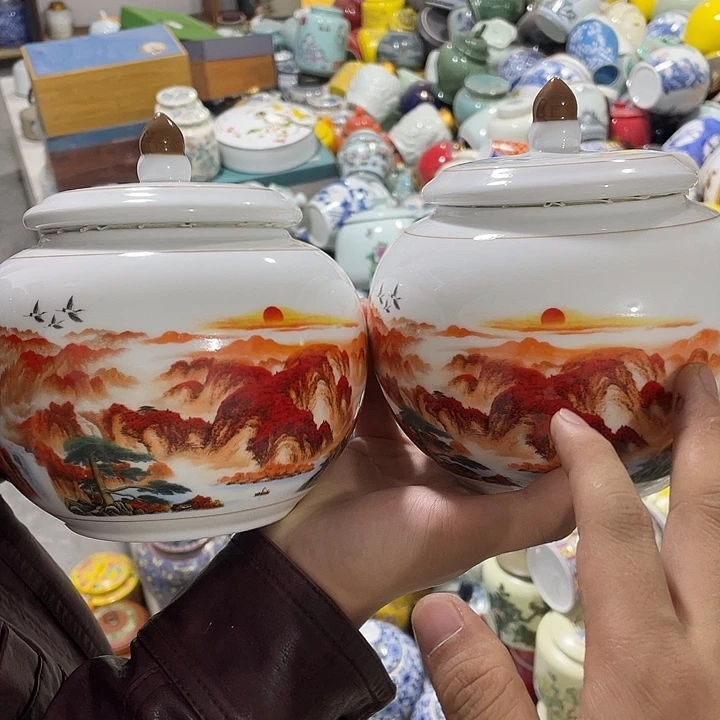 陶瓷罐茶叶罐密封罐