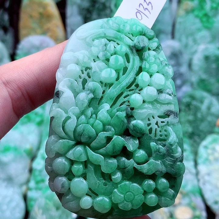 翡翠吊坠(不含链)未镶嵌