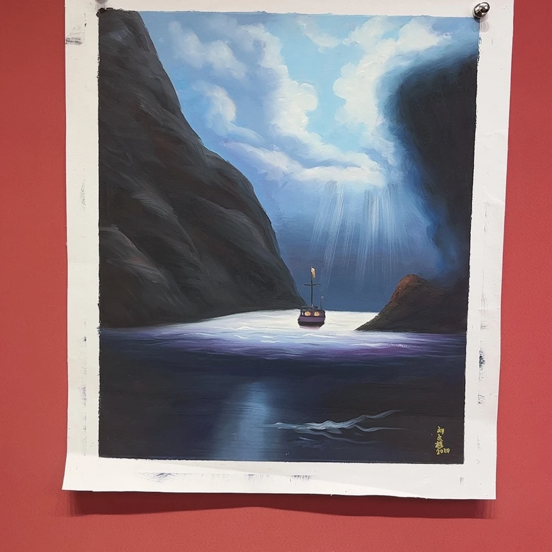 油画刘文桂油画作品