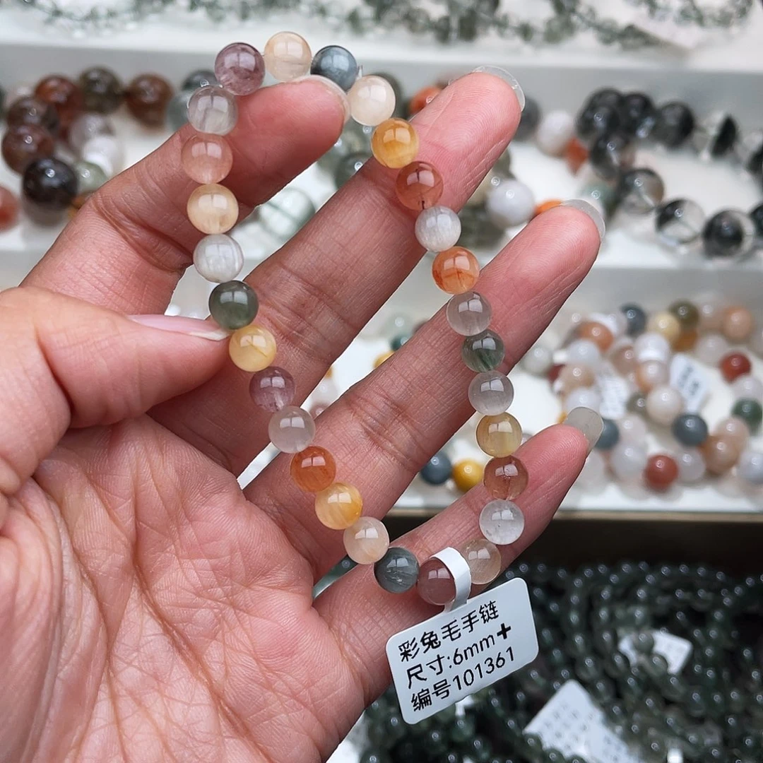 水晶未镶嵌手链水晶