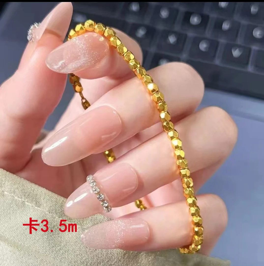 合金手链 【马赛克手链】镭射设计时尚气质百搭轻奢精致经典小众