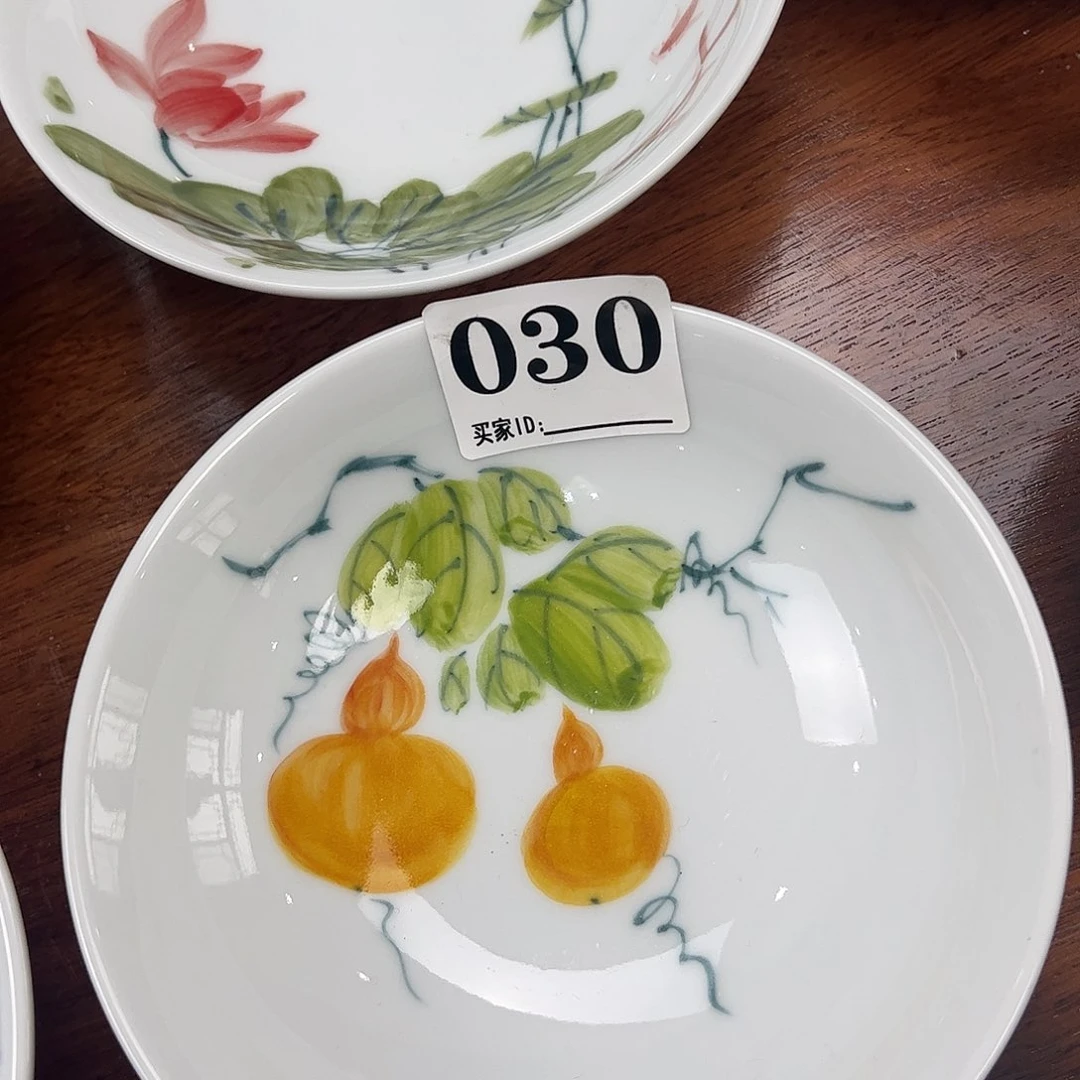 瓷片景德镇陶瓷手工手绘制作