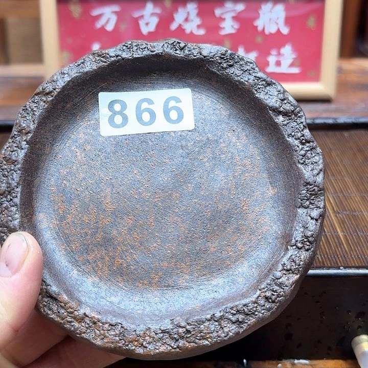 纯手工制作粗陶茶具
