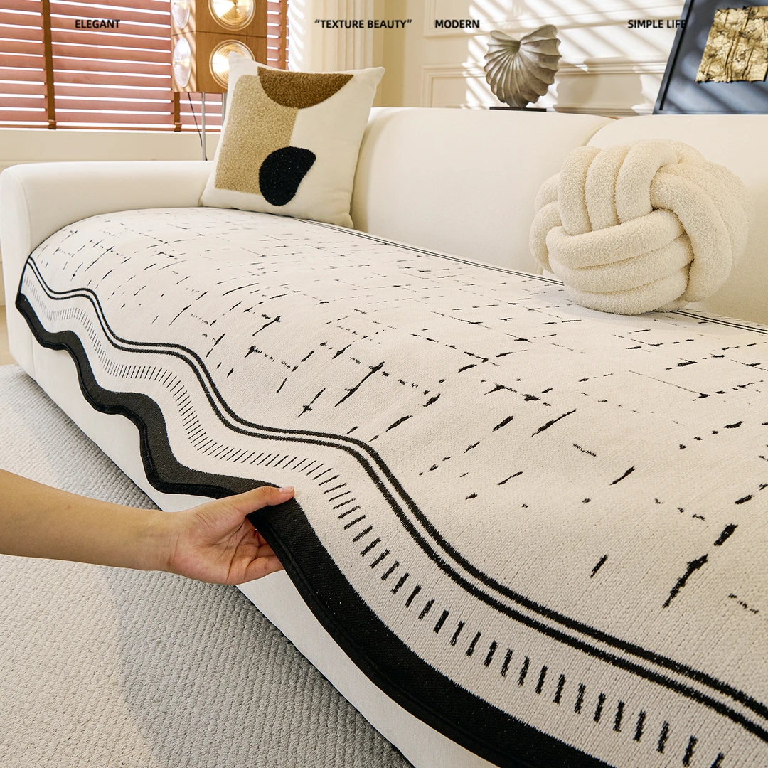 顶姿沙发垫异形皮沙发盖布巾固定防滑坐垫2025新款四季通用高级感