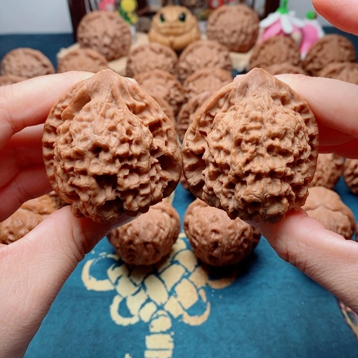 文玩核桃把件官帽45