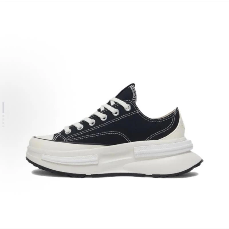 ConverseRunStar潮流系带耐磨轻便低帮帆布鞋男女同款黑白A11489C