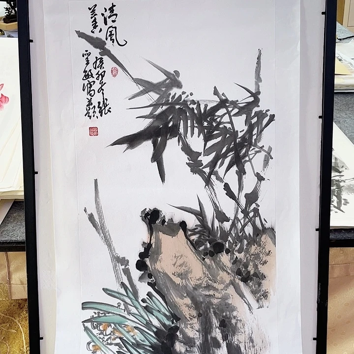 国画张圣敏先生纯手绘作品