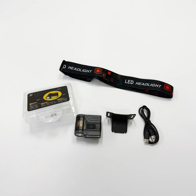 【晨湖渔乐】晨湖赤霄超轻款感应头灯可夹冒可套头