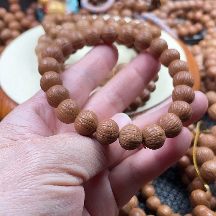 手串猴头核桃1.1同尺磨盘风羽