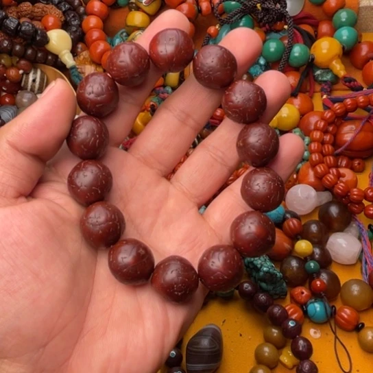 凤眼菩提吊坠手链