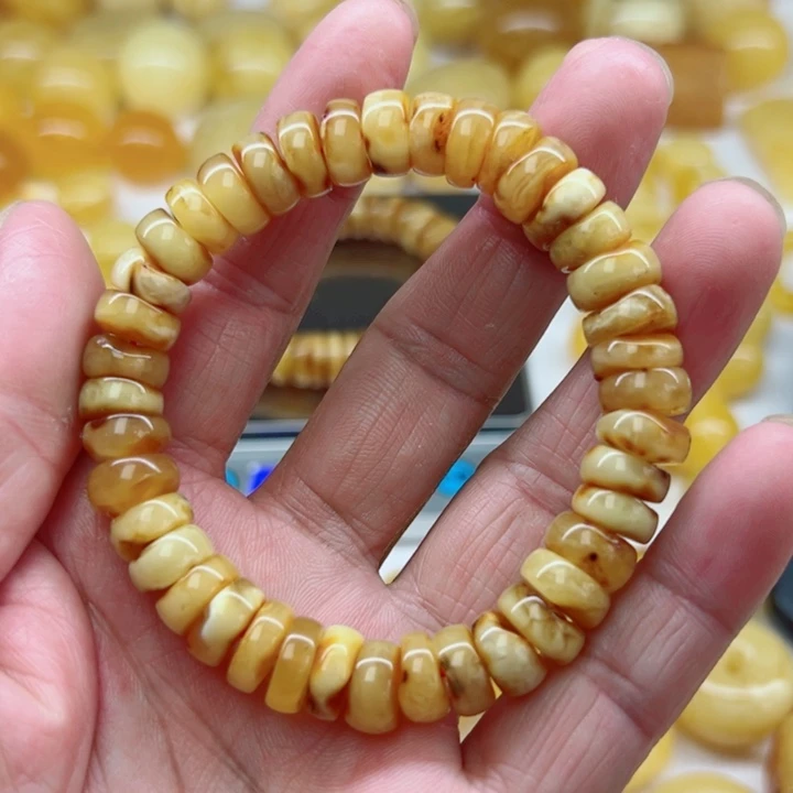 未镶嵌琥珀（矿物珀）裸石