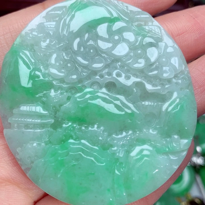 翡翠吊坠(不含链)未镶嵌