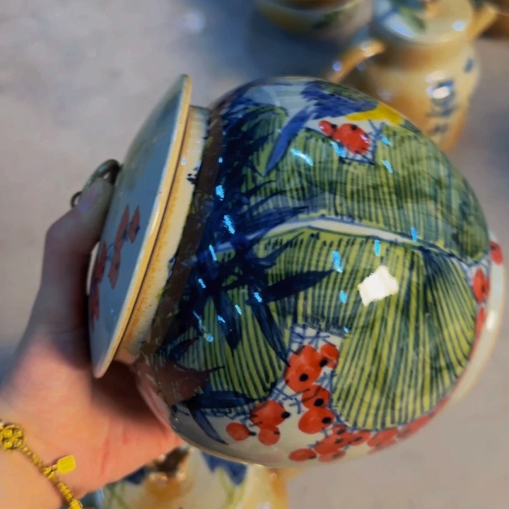 瓷片景德镇陶瓷手工手绘