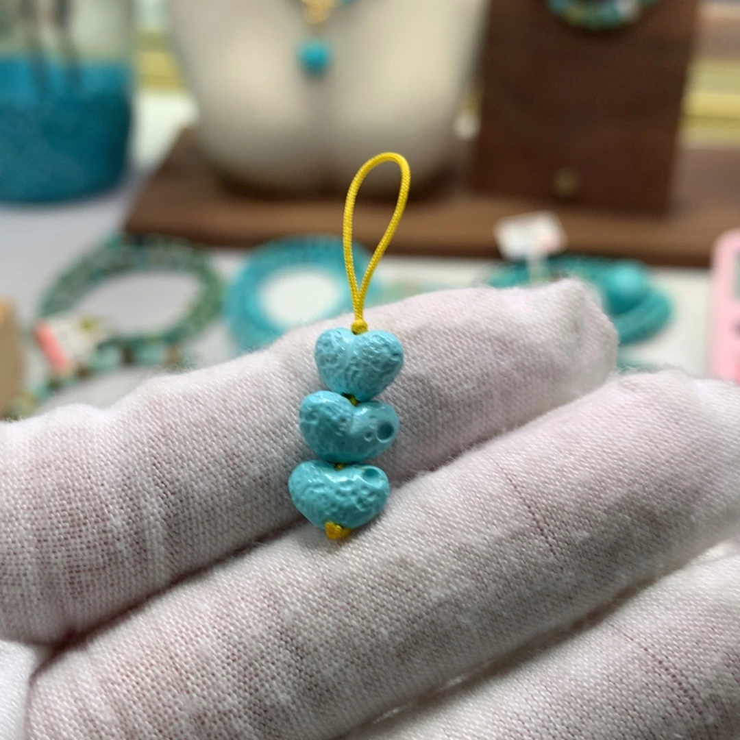 绿松石未镶嵌配饰