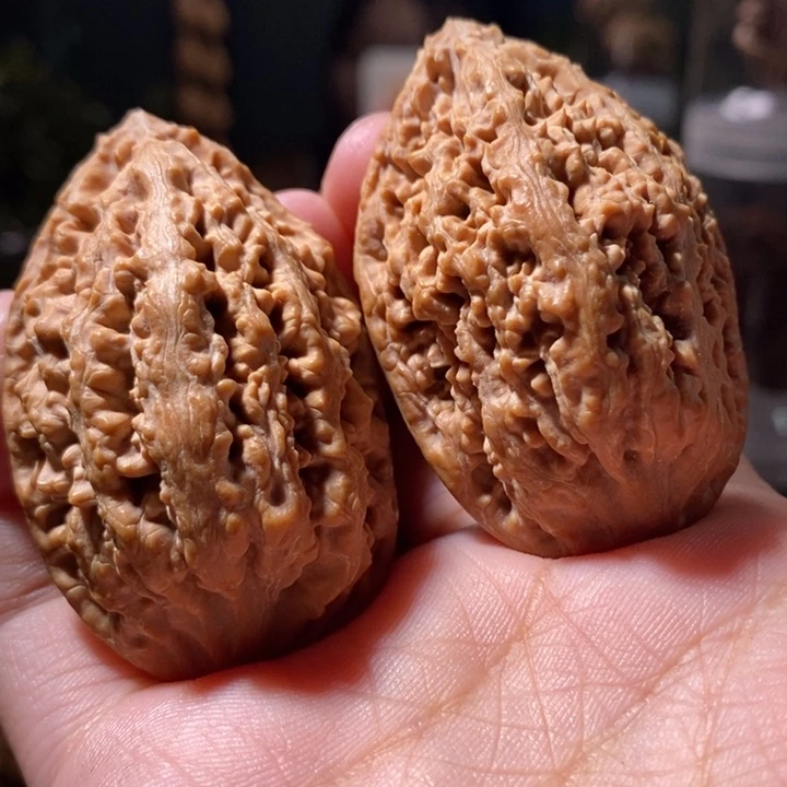 繁***尽文玩核桃吊坠东北楸子 14