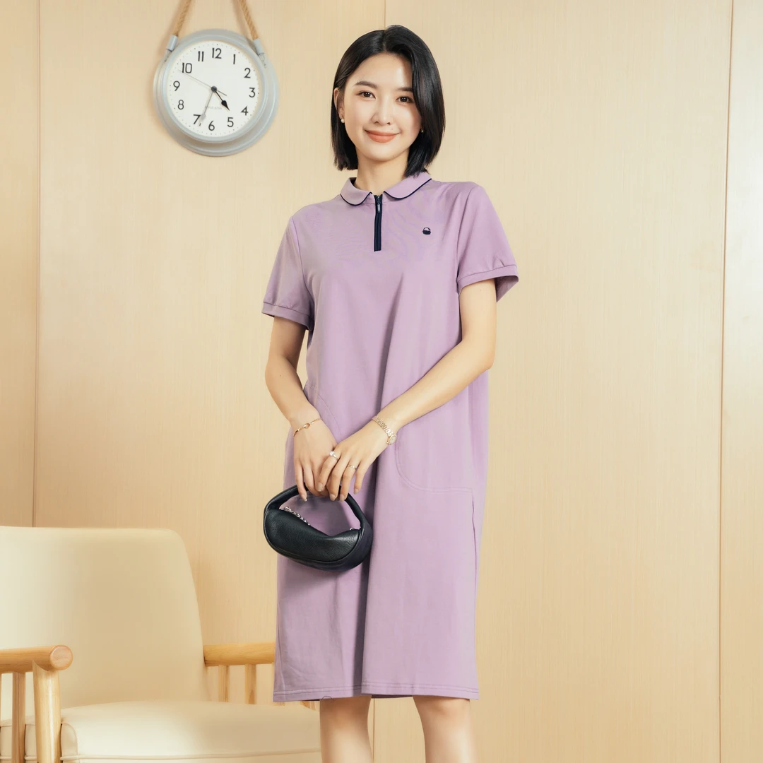 Yun/韫夏季时尚显瘦气质连衣裙B23512802