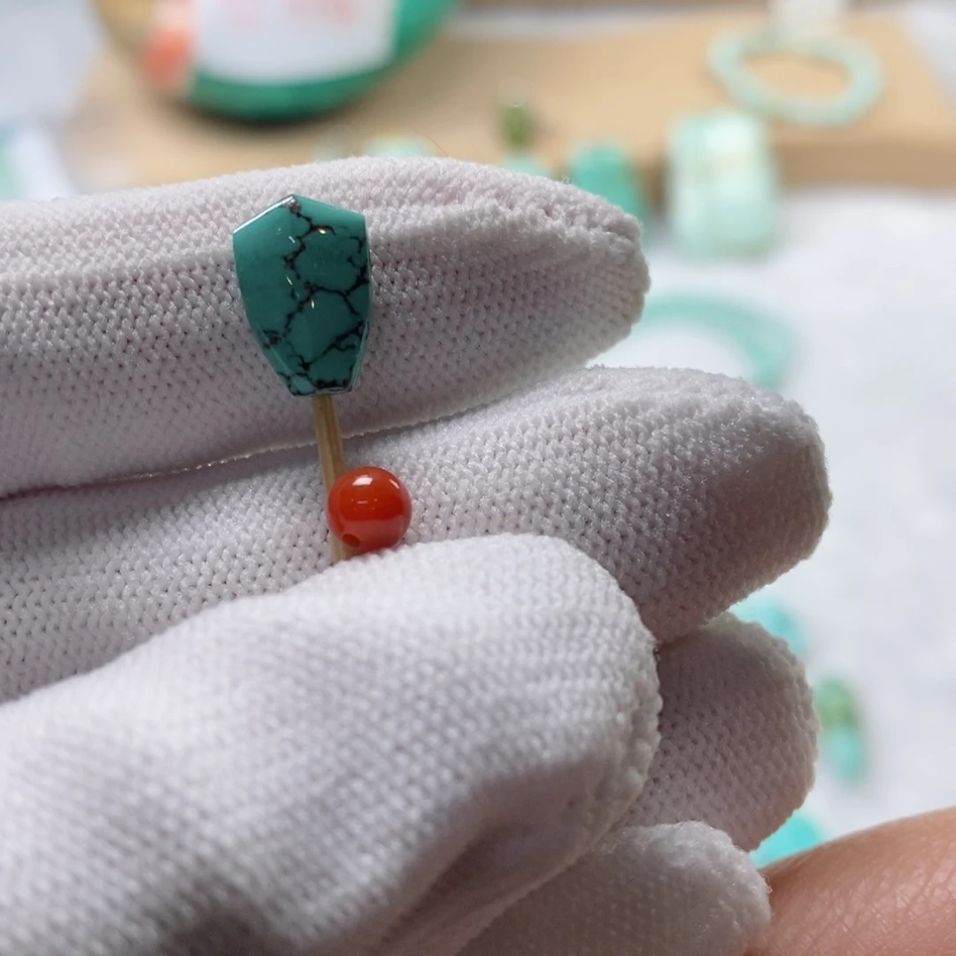 南红玛瑙颈饰未镶嵌