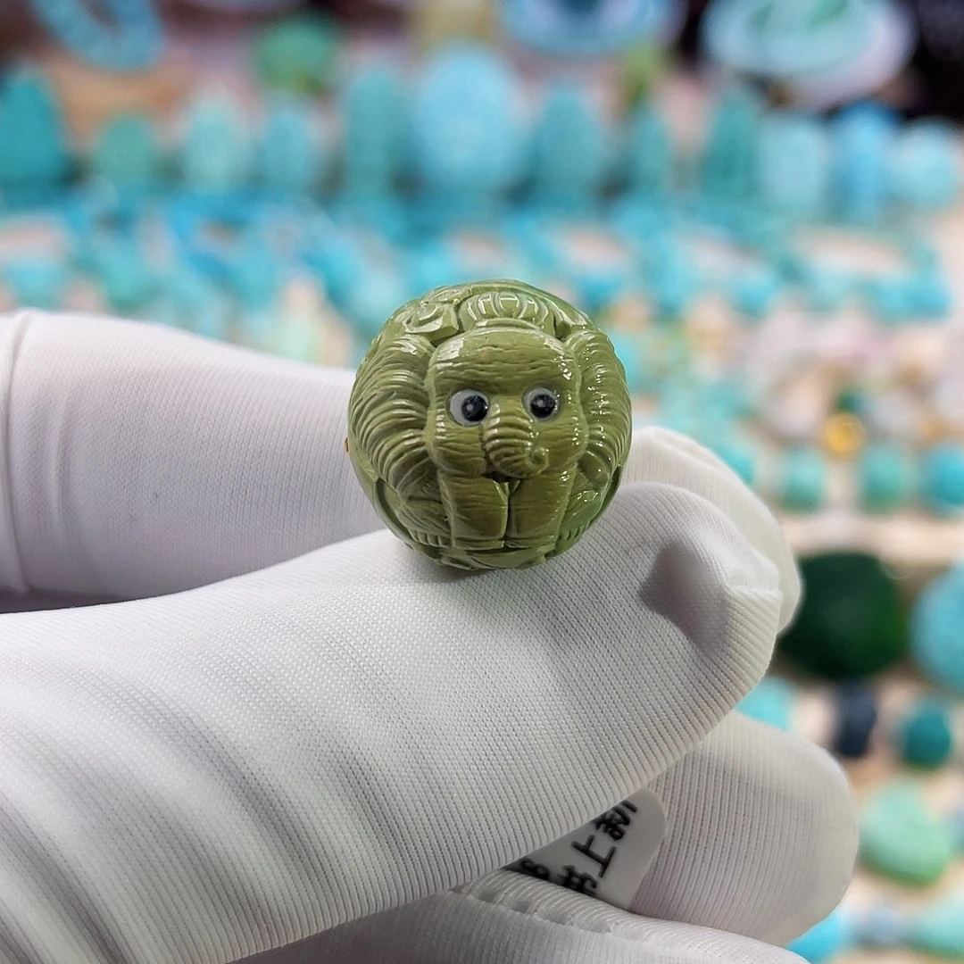 绿松石珠宝奇石未镶嵌