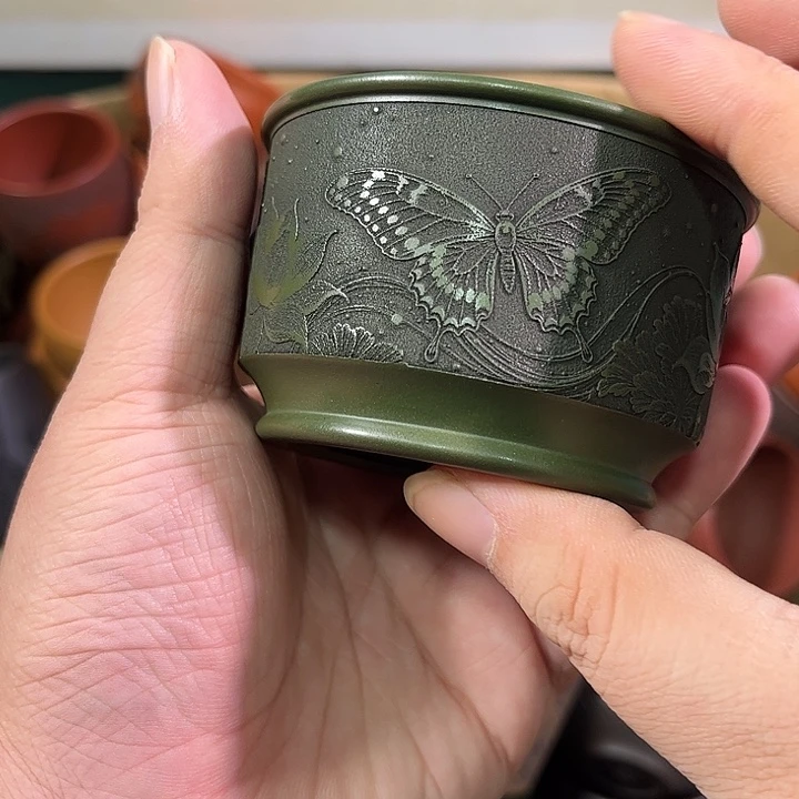 茶杯紫砂全手工紫砂主人杯